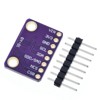 TZT MPU-9250 MPU9250 BMP280 SPI IIC/I2C 10DOF akselerasi giroskop kompas 9-Axis Sensor papan modul GY-91 UNTUK Arduino 3-5V