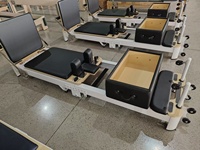 Appareil de Pilates Reformer pliable, réglable, en aluminium, durable, écologique et portable pour la maison et le studio