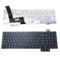 Nouveau clavier d'ordinateur portable avec repose-poignets pour Asus ROG G750 G750JX G750JW G750JH G750JM Series, disposition RU/US, noir, remplacement