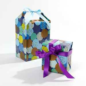 Wholesale 80g <b>Birthday</b> Art <b>Paper</b> 43*300cm Gift Luxury Custom Packaging <b>Wrapping</b> <b>Paper</b> Roll - Product Image 2
