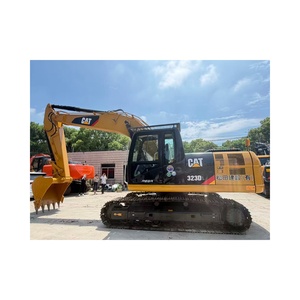 รถขุดตีนตะขาบ CAT 323D มือสอง ยี่ห้อ Caterpillar ขนาดกลาง ใช้ระบบไฮดรอลิก สำหรับงานก่อสร้าง - Product Image 1
