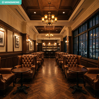 Meubles de luxe pour restaurants, bars, cafés et boîtes de nuit : Tables, chaises et canapés en cuir, design tendance, vente chaude