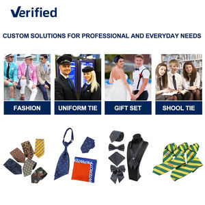 Cravatte Formali Traspiranti Economiche All'Ingrosso 100% Poliestere Stampate a Trasferimento Termico 6-8CM con Logo Personalizzato per Uomo Doppio Spazzolamento - Product Image 5