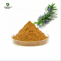 Extrait de romarin Rosmarinus Officinalis 20% Acide Carnosique Poudre Antioxydante Naturelle pour Complément Alimentaire Utilisation Alimentaire