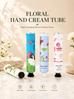 Tubes souples pliables pour crème pour les mains 5 ml, taille personnalisée, vides, pour usage cosmétique, en aluminium-plastique, avec bouchon à clapet, logo personnalisé, impression UV, diamètre