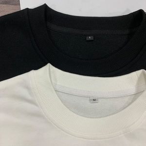 Sudadera con estampado personalizado y peso pesado de 310GSM, Sudadera de felpa francesa sólida de estilo básico, cuello acanalado elástico, Sudadera con cuello redondo para hombre - Product Image 5