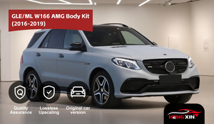 Bộ dụng cụ cơ thể cho Mercedes Benz 16-19 w166 GLe lớp nâng cấp để AMG sửa đổi Kit Xe w166 phụ tùng ô tô điều chỉnh xe Bumper body Kit - Product Image 2