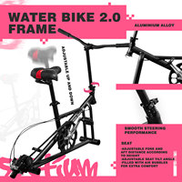 Vélo flottant gonflable, pédalier, bateau, nouveau Design Livraison directe Entrepôt de l'UE