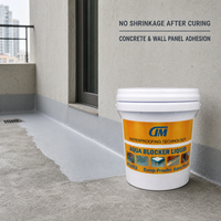Peinture imperméable en silicone modifié gris monocouche pour toiture, sous-sol, piscine, réservoir d'eau, salle de bain