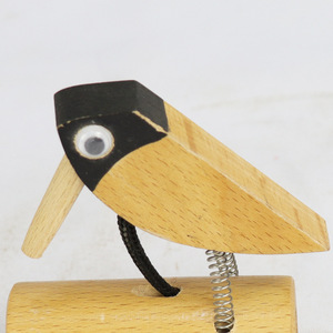 Juguete Educativo de Madera para Niños, Sonajero de Pájaro Orff, Escultura Decorativa de Madera, Venta al Por Mayor - Product Image 2