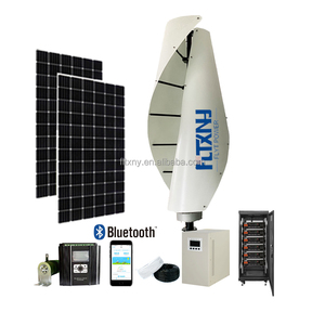 Sistema de Energía Eólica de 1kw 2kw 3kw 800w, Generador Eólico de Eje Vertical de Baja Velocidad del Viento - Product Image 3