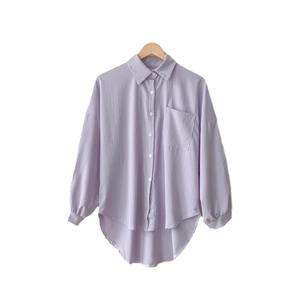 Camisa musulmana con arrugas de seda de hielo, cárdigan con cuello, camisa holgada, camisa drapeada sin planchar para mujer, gran oferta para mujer - Product Image 5