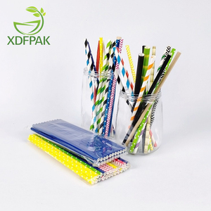 Pailles en papier d'emballage avec impression personnalisée, prix d'usine - Product Image 3