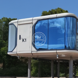 Conception personnalisée d'usine Espace de <span class=keywords><strong>maison</strong></span> capsule personnalisé <span class=keywords><strong>Acheter</strong></span> une <span class=keywords><strong>maison</strong></span> préfabriquée Cabine isolante Pod avec cuisine - Product Image 4