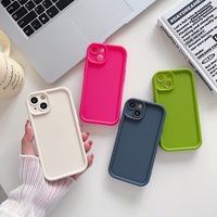 Coques de téléphone pour femmes en TPU Gelée pour iPhone 18, 17, 16, 15 – Étuis colorés pour filles – Vente directe usine – Fundas Celulares iPhone 14