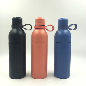 Bouteille isotherme 750ml avec couvercle, contenant isolé en acier inoxydable, pour conserver de l'<span class=keywords><strong>eau</strong></span> ou du Sport, bon marché, 1 pièce - Product Image 6