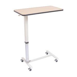 Xách tay hiện đại đa chức năng bệnh viện trên giường bảng với điều chỉnh chiều cao và bánh xe vật liệu gỗ - Product Image 3