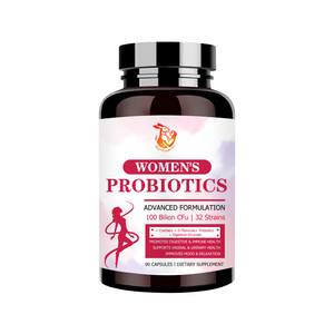 Cápsulas de Probióticos para Mujeres de Marca Privada con Magnesio y L-Teanina para Aliviar la Ansiedad y la Tensión Corporal, Cápsulas Dietéticas - Product Image 1