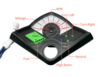 Keuntungan Harga Pabrik dashboard digital sepeda motor meter odometer untuk Benelli Keeway TX 200 TX200