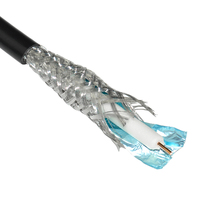 Cable Coaxial 3G HD SDI RG59 de 75 Ohmios, Doble Blindaje, Cobre Puro, en Rollo