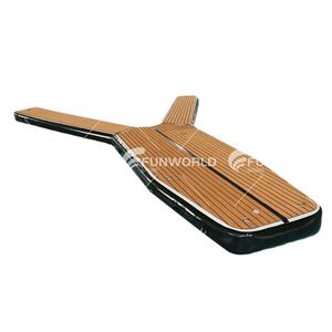 แพลตฟอร์มลอยน้ำแบบเป่าลม IFUNWOD สำหรับเรือยอชท์ แพลตฟอร์มลอยน้ำสำหรับว่ายน้ำ ท่าเทียบเรือแบบเป่าลม - Product Image 6