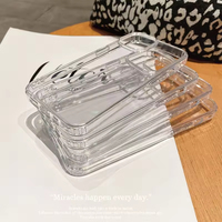 Coque de téléphone hybride transparente en TPU et PC, antichoc, étanche, avec peinture UV, 1,5 mm d'épaisseur, pour iPhone 13 Pro Max et modèles antérieurs, vente en gros