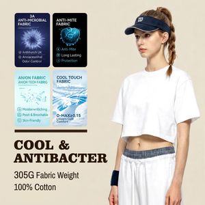 T-shirt personnalisé multicolores de haute qualité, col rond, en coton, pour femme, vente en gros, t-shirt de créateur tendance, en promotion - Product Image 1