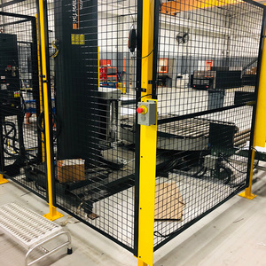 Clôture de sécurité pour machine avec mailles rectangulaires de 20x100mm - Product Image 4