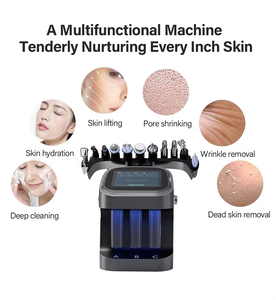 Máquina Facial de Oxígeno Water Snake con Analizador de Piel, Dispositivo Multifuncional de Cuidado Facial con Abrasión por Agua - Product Image 5