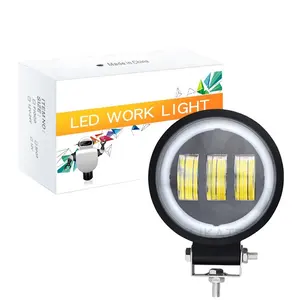 오토바이 헤드 라이트 Led 스팟 라이트 12v-24v LED 칩 발광 균일 성 방수 스쿠터 오토바이 스포트라이트