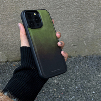 Casing Ponsel untuk IPhone18 Pro Max 17 Kulit Warna Caramel Matcha Green 16 15 14 13 12 Pelindung