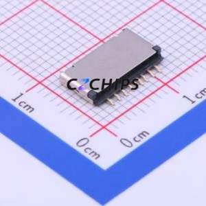 XKTF-0803-0 SD Card / Memory Card Connector SMD Connector Plug-In Type MicroSD Card (TF Card) Card Holder 1.5mm - Product Image 1