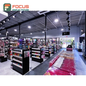 Présentoir mural de luxe pour perruques, étagère multi-niveaux, présentoir de magasin, présentoir de présentation - Product Image 3