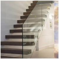 CBMMart moderne nouveau style européen populaire escalier intérieur Villa flottant escalier en bois massif
