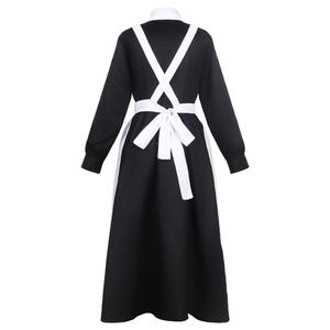 Costume da Cameriera Bianco e Nero Sorella <span class=keywords><strong>Isabella</strong></span> Set Costume Cosplay in Poliestere Costumi di Halloween - Product Image 3