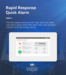 ระบบเตือนภัย TUOAN G1 GSM WIFI พร้อมแอป Kooyii รองรับ<span class=keywords><strong>การ</strong></span>ควบคุมด้วย Alexa - Product Image 2