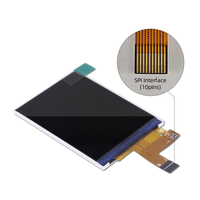 Modul Layar LCD TFT Huaxin 2.0 Inci Resolusi 240*320 Antarmuka RGB MCU SPI Kecerahan Tinggi 800 Cd/m² Layar Tertanam