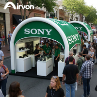 Tente gonflable Airvon 6x6 pour événements marketing, salon professionnel, promotion pour événements professionnels