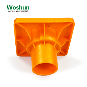 Woshun 8M-32 Mét nhựa an toàn cốt thép cap xây dựng nhựa cốt thép lưới End Cap OSHA phê duyệt cốt thép mũ cho mùa thu bảo vệ - Product Image 4