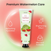 Crème pour les mains à l'odeur de pastèque 30g, directement de l'usine, extraits naturels de plantes et de fruits, hydratante, anti-fissures, éclaircissante, OEM