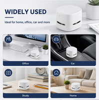 Aspiradora de Escritorio Portátil OEM de Fábrica, Carga USB, Mini Aspiradora de Mano para Migas y Residuos de Teclado