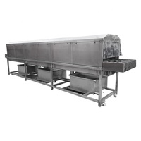 Laveuse multifonctionnelle de bacs, paniers et caisses en plastique haute pression – Machine automatique de lavage de caisses et paniers en gros