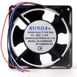 Ventilateur AC Runda 12cm 220V à haut débit d'air pour le refroidissement des onduleurs de machines à souder - Product Image 1