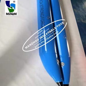 Tubos de Pontón Inflables de PVC Personalizados de Fábrica, Bicicleta Acuática Flotante, Bote de Pedales, Boya - Product Image 2