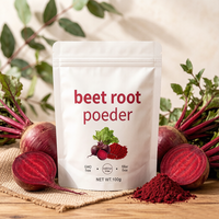 Poudre de racine de betterave pure, complément alimentaire naturel pour favoriser une circulation saine, l'énergie, la résistance et le bien-être général