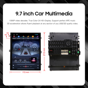 Lecteur <span class=keywords><strong>DVD</strong></span> de voiture Android à double écran 9,7'' pour NISSAN 2006-2011 Classic Sylphy avec cadre de voiture et radio 4G - Product Image 2