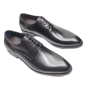 Chaussures habillées en cuir véritable pour hommes, à bout fermé, à enfiler, imperméables, légères, antidérapantes, intemporelles, pour le bureau - Product Image 2