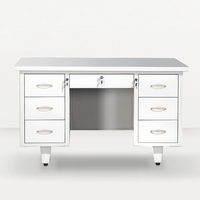 Prix de gros Table d'ordinateur Bureau d'ordinateur Design de bureau Bureau d'ordinateur en acier Table de bureau de secrétaire d'ordinateur