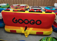 2,3,4 personnes gonflable Aqua vitesse bateau volant Ski Tube Sport nautique jouet fou UFO canapé gonflable remorquable bateau