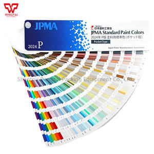 2024 Japón JPMA Colores de pintura estándar Tipo de bolsillo Según el sistema de color Munsell JPMA-P reemplazó JPMA-L, JPMA-K - Product Image 3